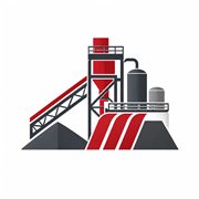 Ícono de planta industrial minera